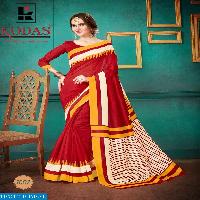 Kodas naaz Wholesale poly cotton Indian Saree